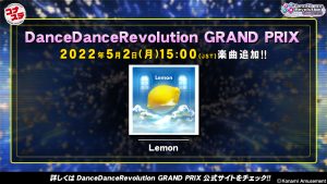 [DDR GRAND PRIX] New Song 5/2